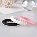 Egnaro Silicone Wedding Ring for Women,Seamless Thin and Stackble Braided Rubber Wedding Bands Rubber Rings for Women
