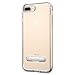 Spigen Crystal Hybrid iPhone 7 Plus/iPhone 8 Plus Case with Water-Mark Free Clear Case and Magnetic Metal Kickstand for Apple iPhone 7 Plus (2016) / iPhone 8 Plus (2017) - Champagne Gold