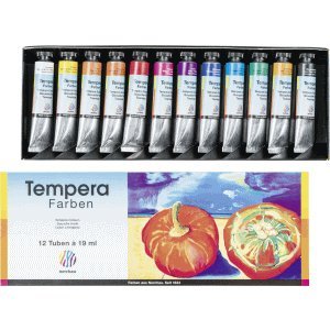 Nerchau Temperafarben VE=12 Farben