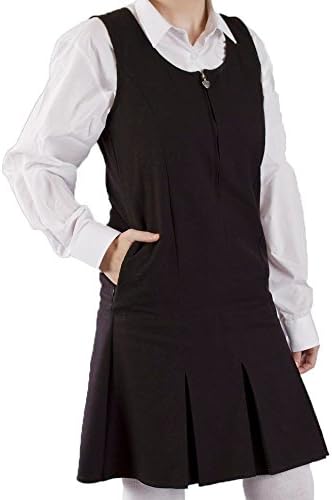 Mischief (Ages 3-18 Girls School Pleated Pinafore with Side Pocket Tunic School Uniform 4 Colours (Teflon Stain Resistant)