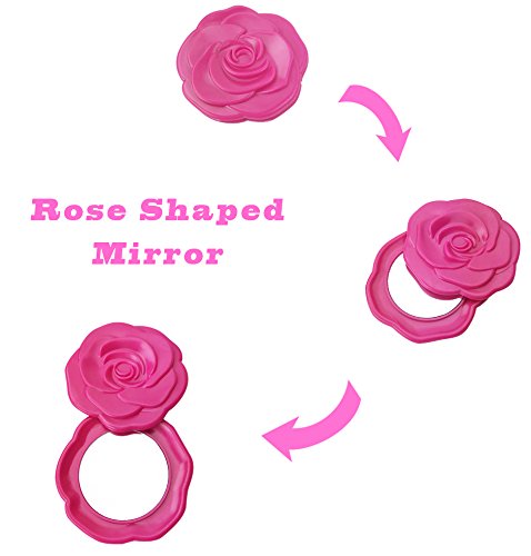 Stylish Girls Pink Beauty Fashion Hair Salon Pretend Play Toy Set (18 Pieces)