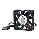 GDSTIME 60mm x 15mm DC 5V USB Power Brushless Cooling Fan