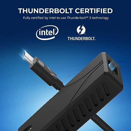 SABRENT 1TB Rocket Nano XTRM External SSD, USB 3.2 / Thunderbolt 3, Speeds Up to 2700MBps (SB-XTMN-1TB)