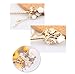 S&E Women's Flower Design Hair Pin Stick With Tassel Crystal Rhinetone Beads Hair Clasp