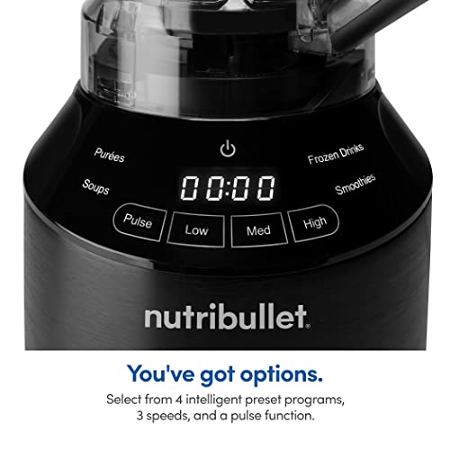 NutriBullet NBF50520 Touch Combo Blender, 64 oz, Black Pricepulse
