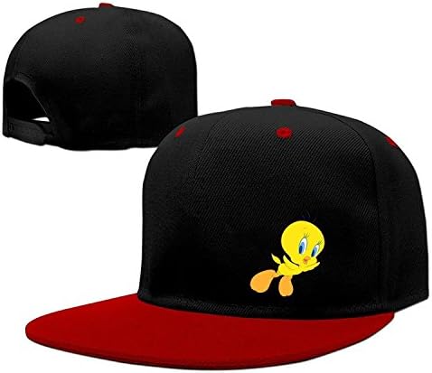 Sport Looney Tunes Tweety Bird Hiphop Cap Baseball Hat Snapback 100% Cotton Male/Female Red
