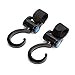 Funbliss Stroller Hooks - 4 Pack of Baby Multi Purpose Hooks for Hang Purse，Diaper，Bags Grocery，Purse - Great Accessory for Mommy Black