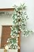 PARTY JOY Christmas Garland Greenery Holiday Garland Outdoor Winter Decor (White Snow Garland)