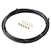 Dymoece 3000mm Hydraulic Disc Brake Hose Kit for Shimano BH59 system-Including 5 brass olives and 5 brass inserts