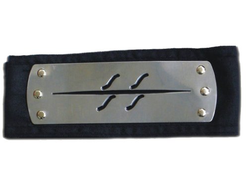 Aovei Black Naruto Ninja Hidden Mist Village HeadBand