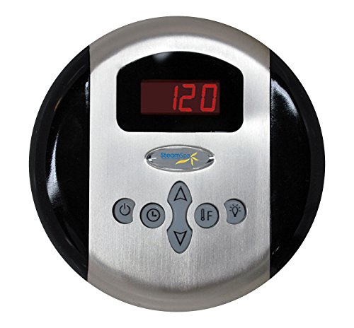 Steam Spa Programmable Control Panel with Time and Temperature Pre-sets