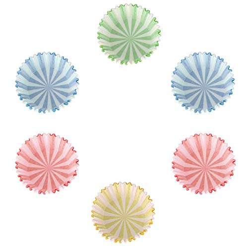 Baking Paper Cups Muffin Liners Cupcake Paper Liners Disposable Baking Cup Colorful Cup Standard Size for Baking, Pack of 200 - Thumbnail 5