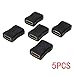 VizGiz 5 Pack HDMI Coupler HDMI Female to Female Connector HDMI Extension Adapter F/F Joiner Extender for HDTV TV Laptop PC Monitor TV Box HDMI Cable Connection Extending