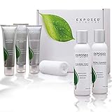 Expanded Acne Treatment Kit, 5 piece Kit for All Types of Acne by Exposed Skin Care