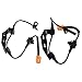 AUTEX 2PCS ABS Wheel Speed Sensor Rear Left & Right ALS1029 ALS1101 For 2002 2003 2004 2005 2006 Honda CR-V 2.4L