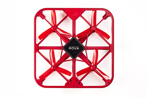 ROVA Flying Selfie Drone with 12MP Camera and HD Video (Red)