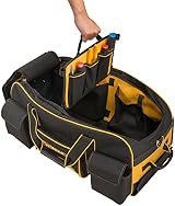 DEWALT DWST1-79210 Duffel Trolley Bag 26-Inch Yellow Black Wheels view 11