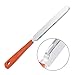 Canomo Guitar Luthier Tool Set Includes 1 Piece Guitar Fret Crowning Luthier File, 1 Piece Stainless Steel Fret Rocker Leveling Tool, 2 Pieces Fingerboard Guards with 2 Sheets Sanding Paper