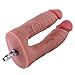 Hismith Double Penetrator Sex Machine Attachment, Silicone Vaginal and Anal Pleasure Toy