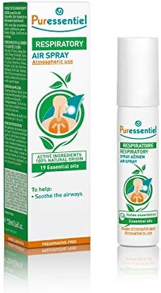 Puressentiel Resp OK Air Spray 20 ml, Soothe The Airways, Winter Ailments, Blocked or Runny Nose, Sneezing