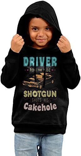 Kids Toddlers Supernatural Driver Picks The Music Shotgun Pullover Hoodie 5-6 Toddler