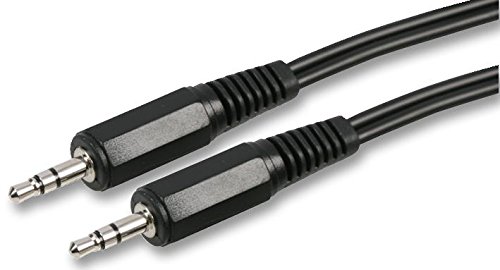 Pro Signal 3.5mm Stereo Jack Plug to Plug Lead 5m, Black - PSG03441