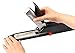 Bostitch Office Booklet Stapler - One Finger, No Effort, Spring Powered, Long Reach Stapler - Silver (1610)