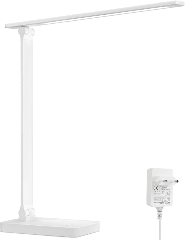 Lámpara Escritorio LED 800 LM Regulable Blanco