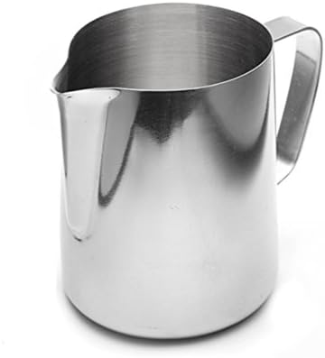 Stainless Steel Milk Frothing Jug Espresso Coffee Cup Pitcher Barista Craft Coffee Latte Milk Frothing Jug Pot Kitchen (600 ML / 20 oz.)