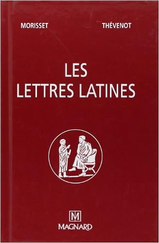 Amazon Com Lettres Latines 1 Volume Latin Lycee French Edition 9782210470002 Morisset Thevenot Books