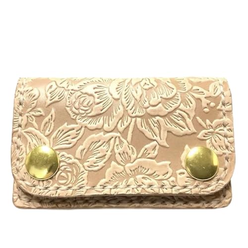 牛革 タンニン鞣し ヌメ革 ミニトラッカーウォレット カード収納商品画像