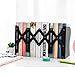 LokRoad Adjustable Bookends - Heavy Duty Metal Book Holders - 2 Dividers - Non Slip Book Stand - Stylish Decorative Bookends- Extends up to 19”(Black)