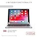 Brydge 12.9 Keyboard for iPad Pro 12.9-inch | 2017/2015 Models only | Aluminum Bluetooth 4.2 Wireless Keyboard with Backlit Keys | Long Battery Life | Silver