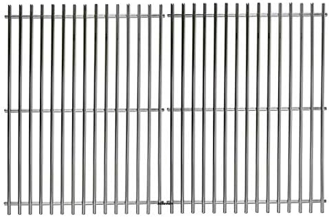 Nexgrill Brinkmann 810 8501 S Shinestar Grill Grates For Charmglow 720 0536 Members Mark Gas Grill Jenn Air 720 0337 19 1 4 X 31 Inch Porcelain Steel Grids Grates Patio Lawn Garden