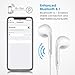 Bluetooth Headphones Wireless, Headphones Sports in-Ear with Microphone Noise Reduction Earphones HD Stereo Headset Bluetooth 4.1 Waterproof Sports Wireless Earbudsthumb 1