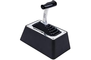SOUTHWEST SPEED B&M AUTOMATIC DETENT SPORT SHIFTER,UNIVERSAL 3 & 4 SPEED,CHROME PLATED WITH BLACK T-HANDLE & CONSOLE,COMPATIBLE WITH GM TH400,350,250,200,700R4,4L60,4L60E,4L65E,4L80E AUTO TRANSMISSIONS