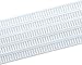 Bolt Dropper 11-Inch White Zip Ties, 1000-Pack - Heavy Duty Self-Locking Nylon Cable Ties with 50 lbs Tensile Strength - Indoor and Outdoor Cable Management Wire Tie - UV Resistant Zip Tie Wraps
