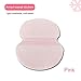 5PCS Unisex Summer Deodorants Cotton Pads Underarm Armpit Sweat Pads Disposable Pad Anti Sweat Shield Black
