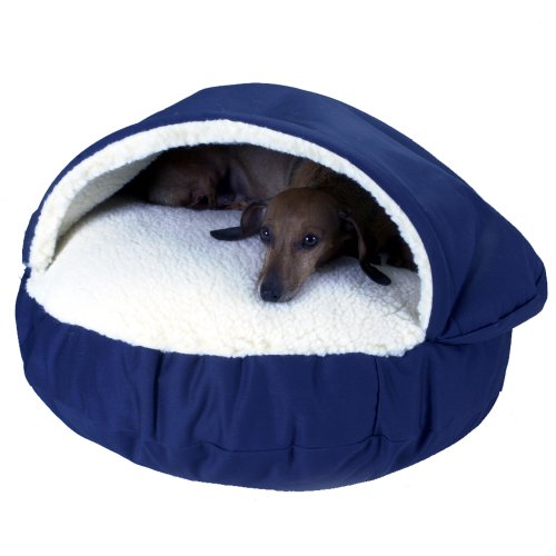 Snoozer Cozy Cave, Navy, X-Large