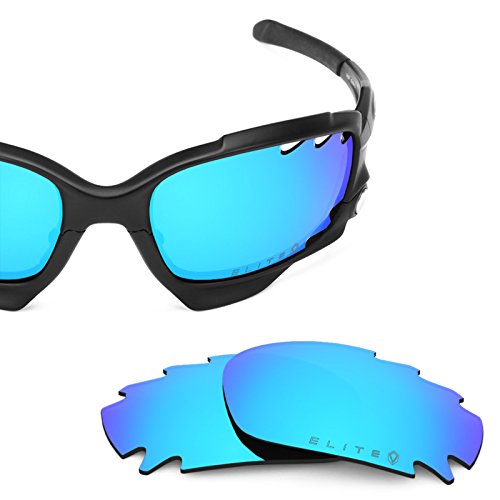 Revant Vented Polarized Replacement Lenses for Oakley Jawbone EliteKiwanda Blue MirrorShield