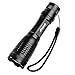 Prosvet E6 CREE XML-T6 LED 1200 Lumens Portable Zoomable Tactical Flashlight - Rechargeable 18650 Batteries and Dual Charger Included - Rugged Aluminum Construction-Free Candle-lantern dome Included