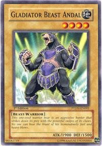 Yu-Gi-Oh! - Gladiator Beast Andal (PTDN-EN001) - Phantom Darkness - Unlimited Edition - Common