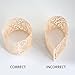 Votive Candle Holders - Flameless Tea Light Votive Wraps- 48 Ivory Colored Laser Cut Decorative Wraps Flickering LED Battery Tealight Candles (not Included) - Frux Home and Yard