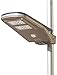 Wagan 1,000 Lumens Outdoor LED Solar Street Light Waterproof Motion Detected Area Light with Remote Control, El- 8576-2
