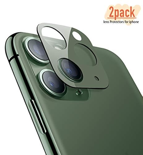 Supcase Camera Lens Protector Designed for iPhone 11 pro/11 pro max, [2  Pack] Ultra Thin 9H Hardness Anti-Scratch Tempered Glass Back Camera Lens 
