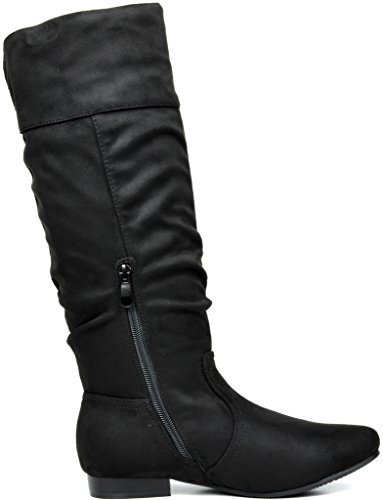 pull on wide calf boots