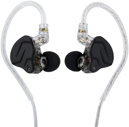 Linsoul KZ ZSN PRO X Dual Driver 1BA+1DD Hybrid Metal Earphones