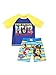 Paw Patrol Boy's Swim Trunks and Rash Guard Set (2T, Blue/Yellow)