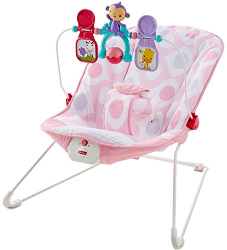 2 Fisher+Price+Babys+Bouncer+Pink+Ellipse