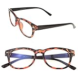 Amber Pattern Glasses Frame, Marrywindix uv glasses Computer Glasses Anti-reflective Anti-glare Plain glasses